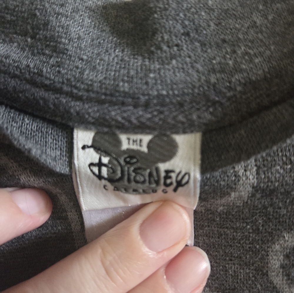 Gray Mickey and Pluto Sweatshirt Disney Large - Picture 2 of 4